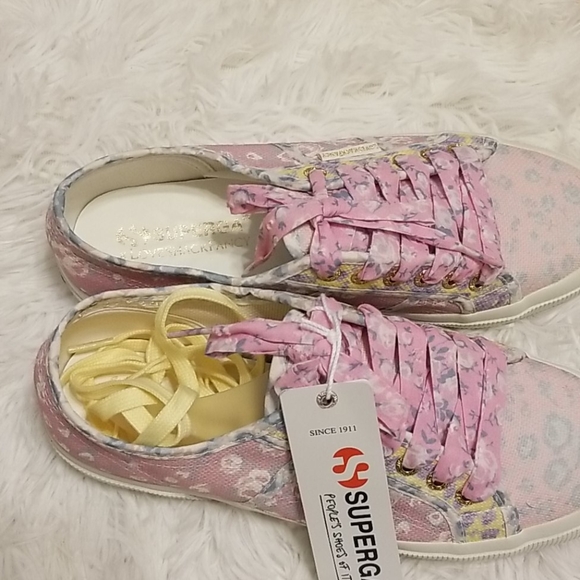 2 HR SALE! Superga Loveshackfancy Fan Cot Bindings - Picture 11 of 15